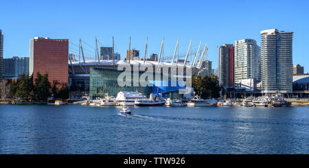 BC Place stadium; Vancouver, British Columbia, Canada Stock Photo