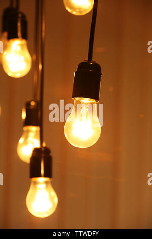 Decorative light bulbs Stock Photo