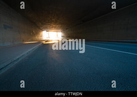 Road Road tunnel background material Stock Photo