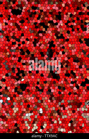 Dark red dyed glass base Stock Photo