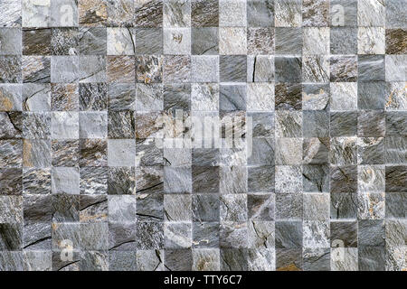 Tiles stone moses design wall texture decoration Stock Photo