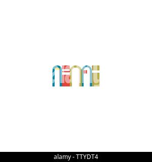 Stack of colorful books. Isolated on white background. Flat icon. Vector illustration. Knowledge, study, book shop logo. Education pictogram. Stock Vector