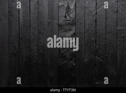 Blank wooden texture. Dark wood background. Wooden table top view flat lay. Stock Photo
