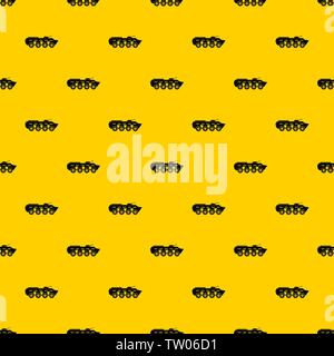 Army battle tank pattern vector Stock Vector