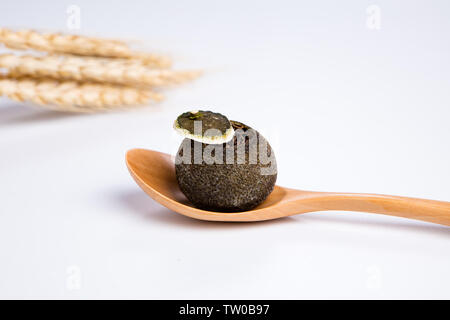 Pu'er Tuo tea green tangerine tea Stock Photo - Alamy