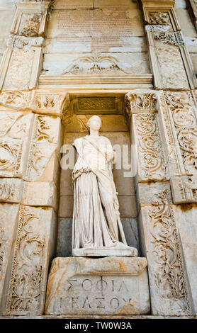 Sophia in Ephesus, The Wisdom Stock Photo