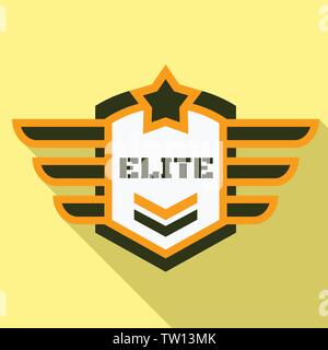Elite air logo. Flat illustration of elite air vector logo for web design Stock Vector
