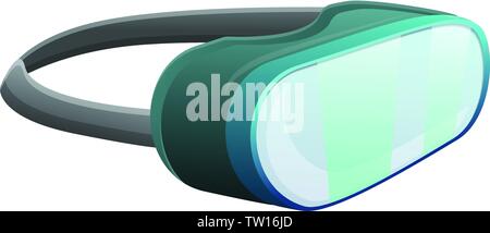 Virtual reality headset icon. Cartoon of virtual reality headset vector icon for web design isolated on white background Stock Vector