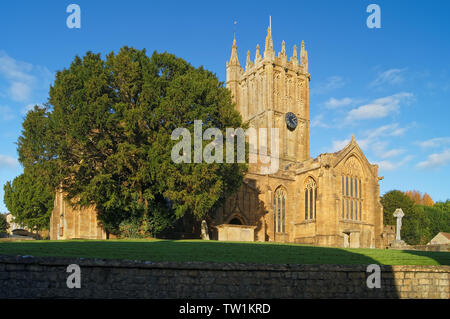 UK,Somerset,Ilminster,St Marys Church also known as The Minster Stock Photo