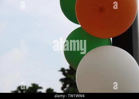 Close up of colorful balloons Stock Photo