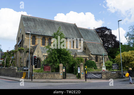 Church of St Giles with St Peter Cambridge 2019 Stock Photo