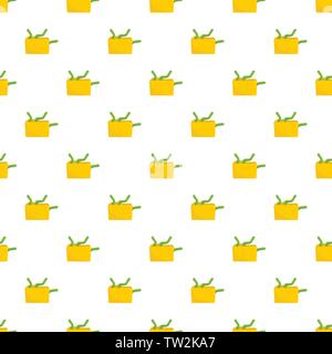 Worm in file pattern seamless vector repeat for any web design Stock Vector