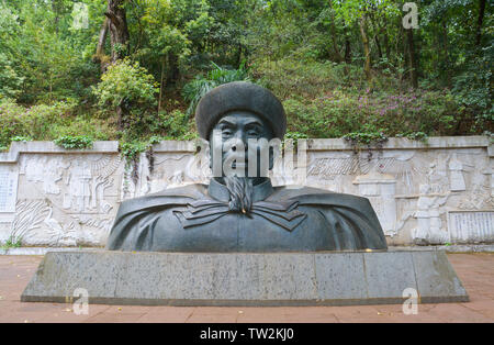 Lin Zexu statue Stock Photo