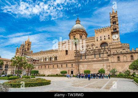 The Cathedral of Palermo in Sicily, Italy Stock Photo