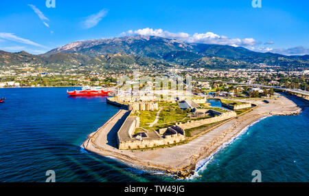 Rio Castle in Aetolia-Acarnania, Greece Stock Photo