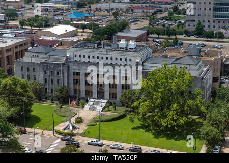 Hinds County Courthouse in downtown Jackson, Mississippi Stock Photo