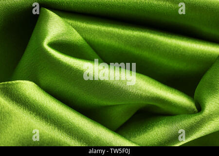 Green Silk close Up Stock Photo - Download Image Now - Textile, Green  Color, Textured - iStock