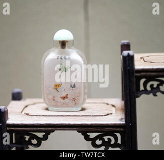 Ming and Qing snuff bottles Stock Photo