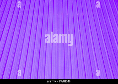 Metal sheet metal roof For a purple roof Stock Photo