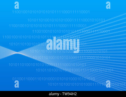 Background diagram of science and technology concept Stock Photo