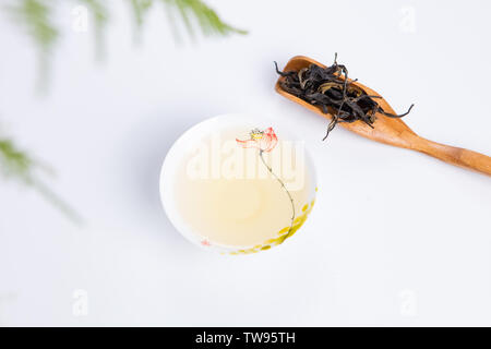 Pu'er Tuo tea green tangerine tea Stock Photo - Alamy