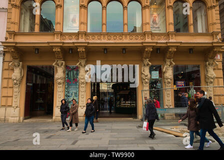 Storefront in Vienna, Austria Stock Photo