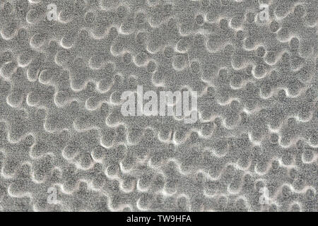 texture background waves bubbles gray plastic Stock Photo