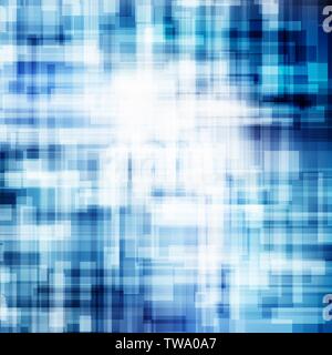 Abstract geometric blue lines overlap layer business shiny motion background technology concept. Vector illustration Stock Vector