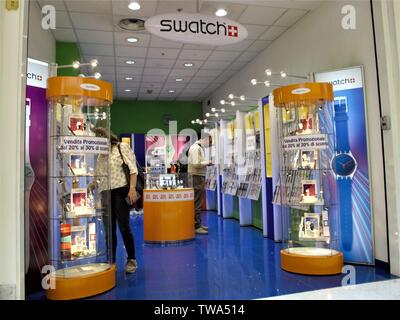 SWATCH WATCHES STORE ENTRANCE IN EUROMA 2