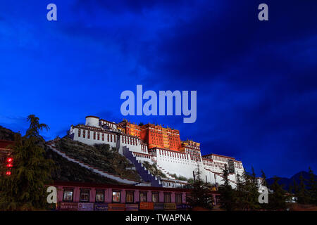potala palace Stock Photo