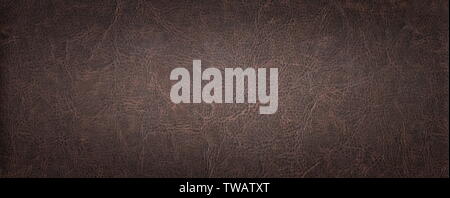 Close up of brown leather background Stock Photo