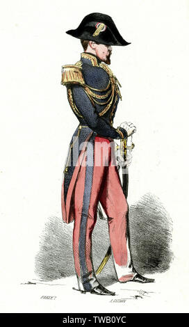 Officer of the General Staff of the French Army Stock Photo - Alamy