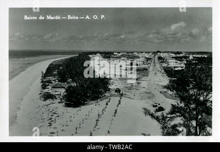 Bairro do Macuti - Beira - Mozambique Stock Photo