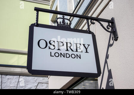 Osprey London shop at Zsar Outlet Village in Vaalimaa Finland Stock Photo Alamy