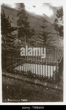 The Grave of Napoleon I, St Helena Stock Photo