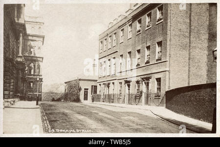 Downing Street, London - Home of the British Prime Minister Stock Photo