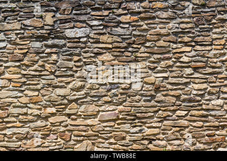 Medieval old stone castle wall texture, Koszeg, Hungary Stock Photo