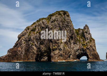 Piercy Island (aka The Hole In The Rock) The Bay Of Islands, North Island, New Zealand