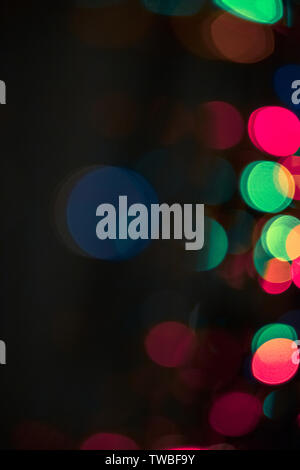 bokeh multicolored blurred abstract background Stock Photo