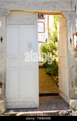 House exterior in Urla, Izmir Stock Photo