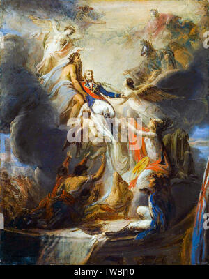 Pierre Nicolas Legrand, The Apotheosis of Nelson, the death of Horatio Nelson, painting, circa 1818 Stock Photo