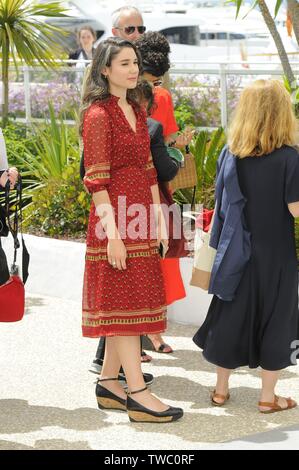 Lina Caicedo, Raquel Alvarez and Fiammetta Luino attend the DIEGO MARAONA photocall during the 72nd Cannes Film Festival 2019. Stock Photo