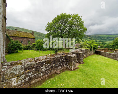 LLanthony Valley, Abergavenny, Wales, UK Stock Photo