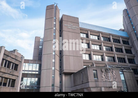 Queen Elizabeth,II,Law, Courts,Crown Court,Crown Courts,Derby Square,Liverpool,Merseyside,north,northern,city,England,English,GB,Britain,British,UK, Stock Photo