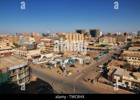 Sudan Khartoum old town city ancient village in capital city of Sudan ...