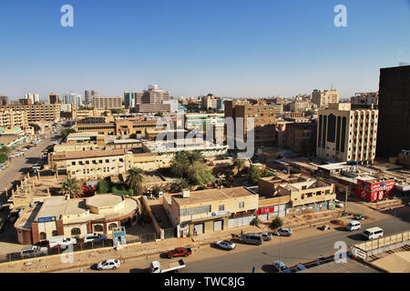 Sudan Khartoum old town city ancient village in capital city of Sudan ...