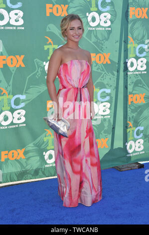 LOS ANGELES, CA. August 03, 2008: Hayden Panettiere at the 2008 Teen Choice Awards at Universal Studios, Hollywood.  © 2008 Paul Smith / Featureflash Stock Photo