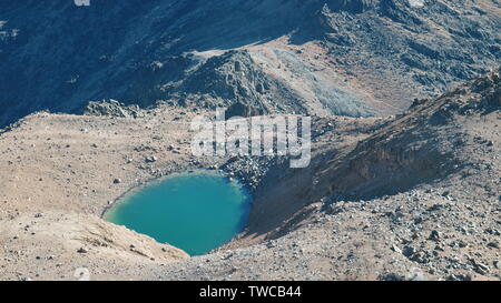 Scenic mountain landscapes agaist sky, Mount Kenya National Park, Kenya Stock Photo