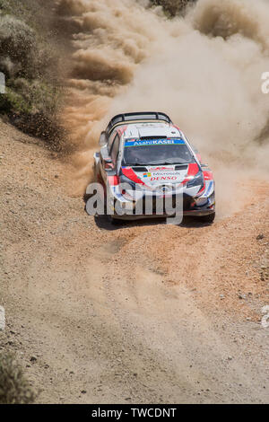 WRC - Rally Italia Sardegna 201/ - Day 4 - Power Stage Argentiera Stock ...