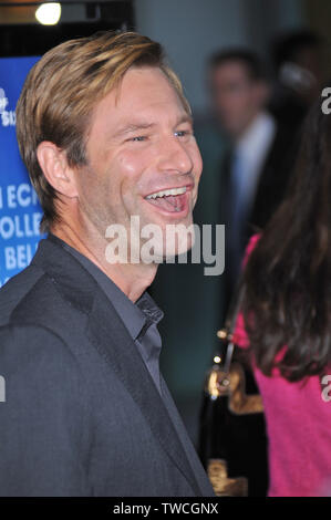 Aaron Eckhart. 3 September 2008 - Hollywood, California. The Los ...